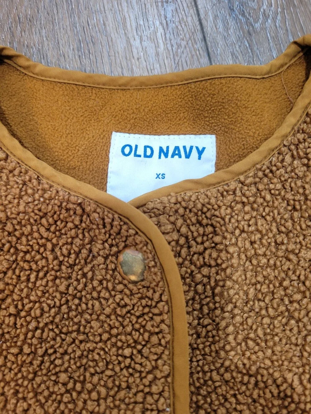 Old Navy Kids' Sherpa Jacket - Camel